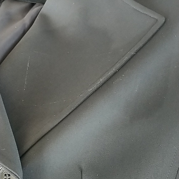 Yansi Fugel Classic Doubleo Breasted Black Blazer Jacket 10 - Picture 15 of 15